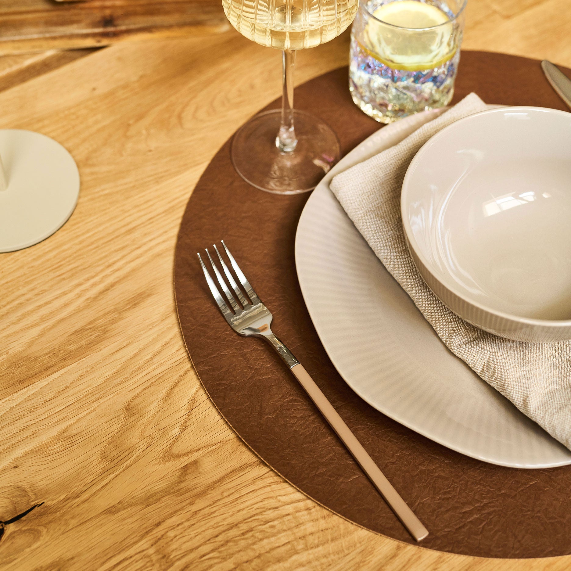 Glasgow wendbares Tischset D38 cm